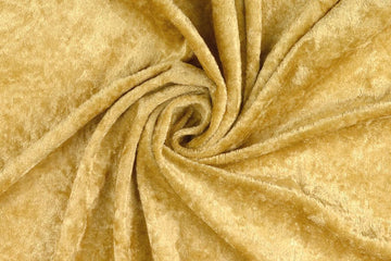 Samt, Pannesamt, gold, 0,5 m